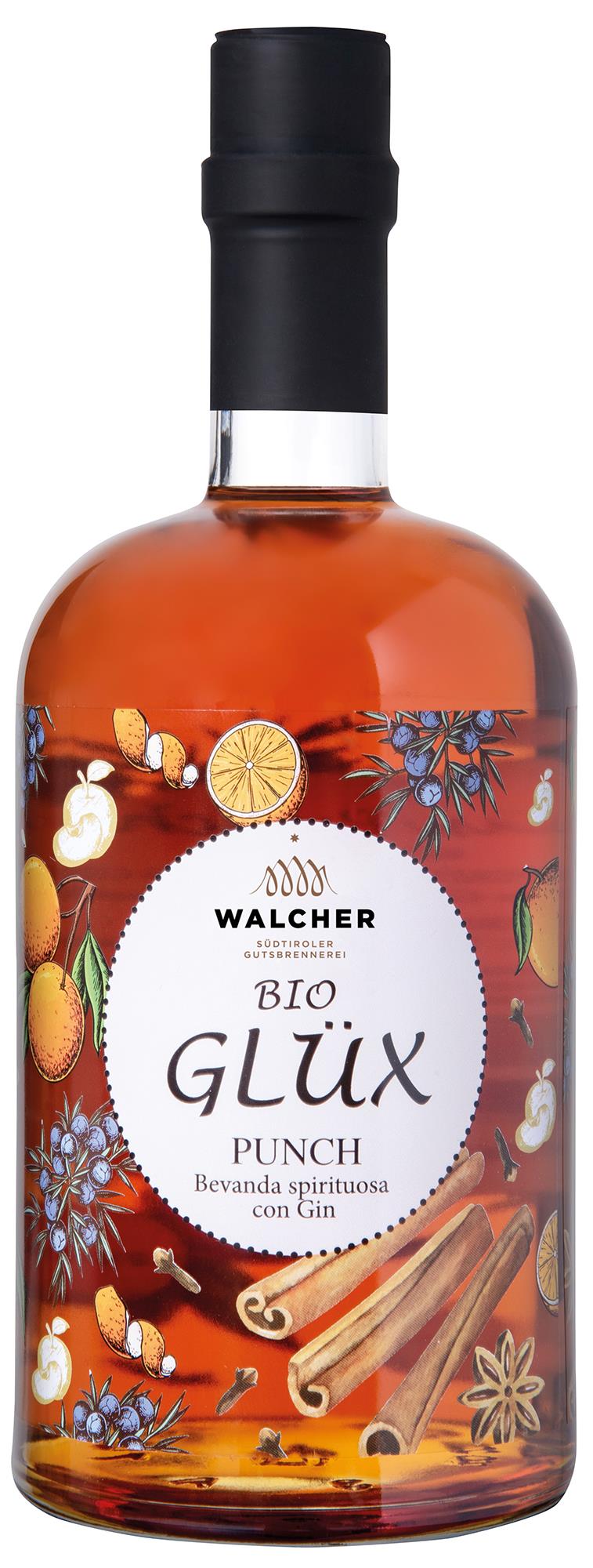 GLUX PUNCH ØKO 22% PUNCH MADE FROM GIN, WALCHER (70CL)
