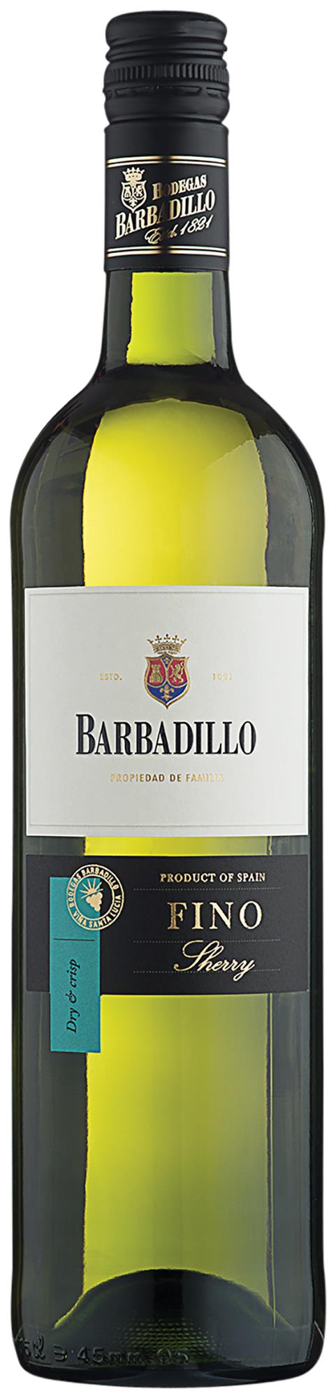 BARBADILLO FINO SHERRY 75 cl 15%