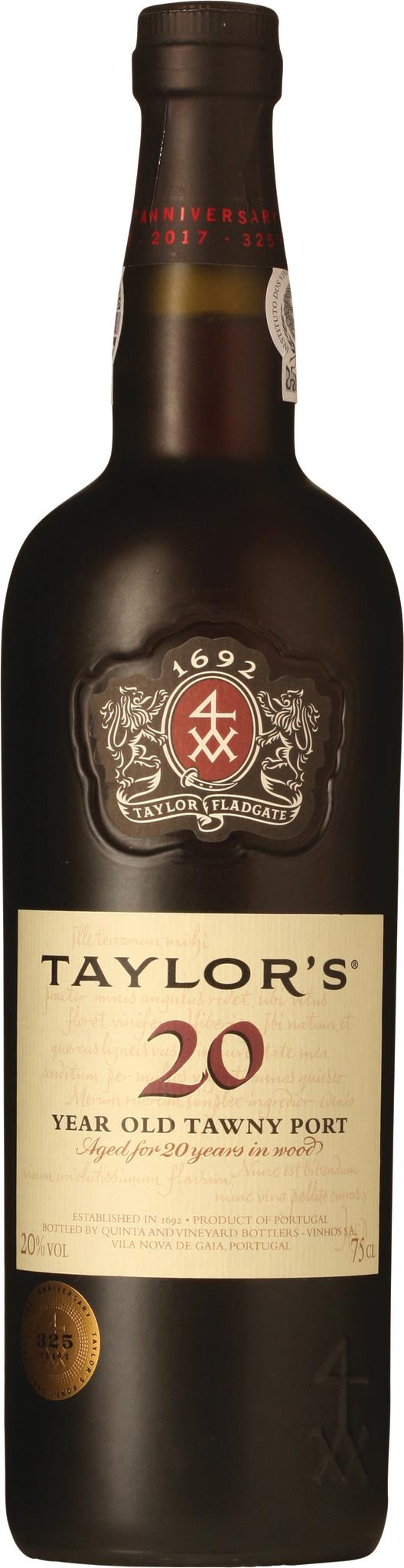 Taylor's 20 Year Old Tawny Port - 20% 75cl